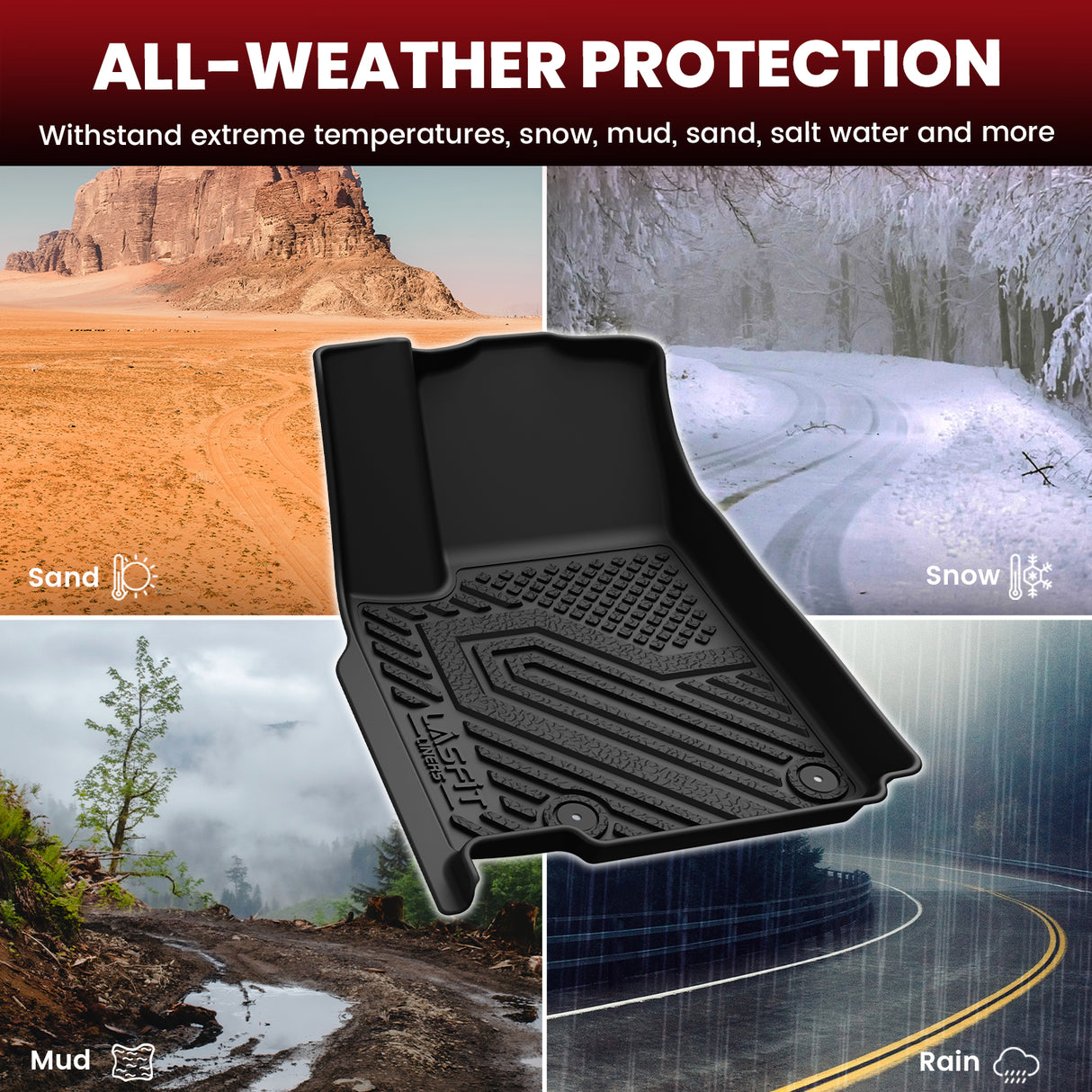 Jeep Grand Cherokee L 2021 2022 2023 2024 2025 2026 Custom Floor Mats