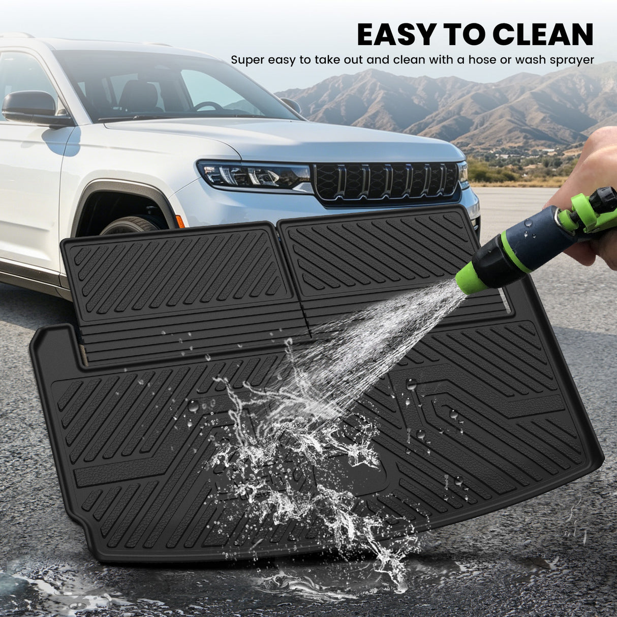 2021-2026 Jeep Grand Cherokee Cargo Mats