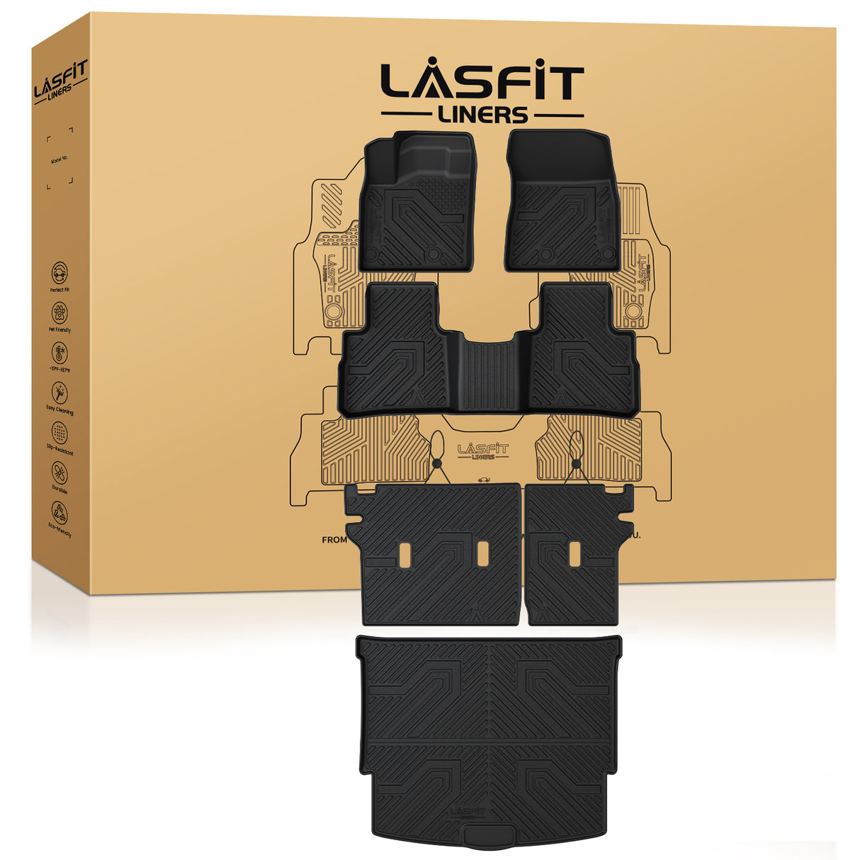 2021-2026 Nissan Rogue Floor Mats & Seatback & Cargo Mats