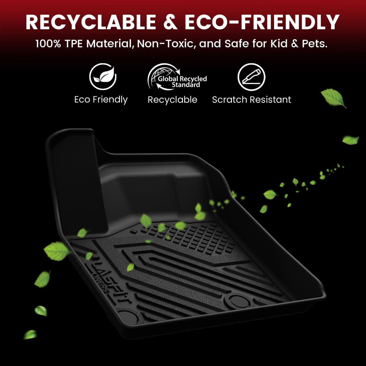 2021-2026 Nissan Rogue Floor Mats & Seatback & Cargo Mats TPE Material