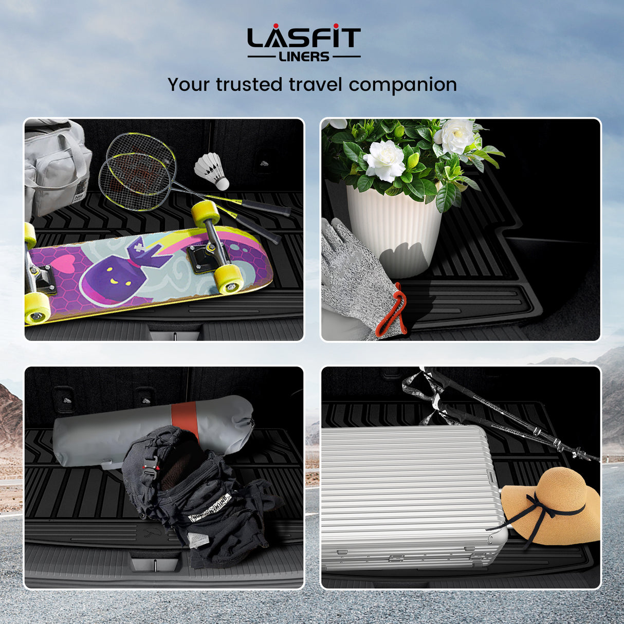 Nissan Rogue 2021-2026 Cargo Mats Scene