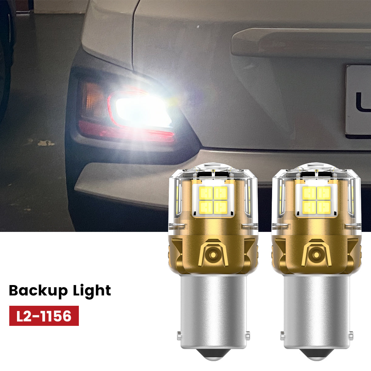 Lasfit 1156 led backup lights fit for 2022-2023 Hyundai Kona