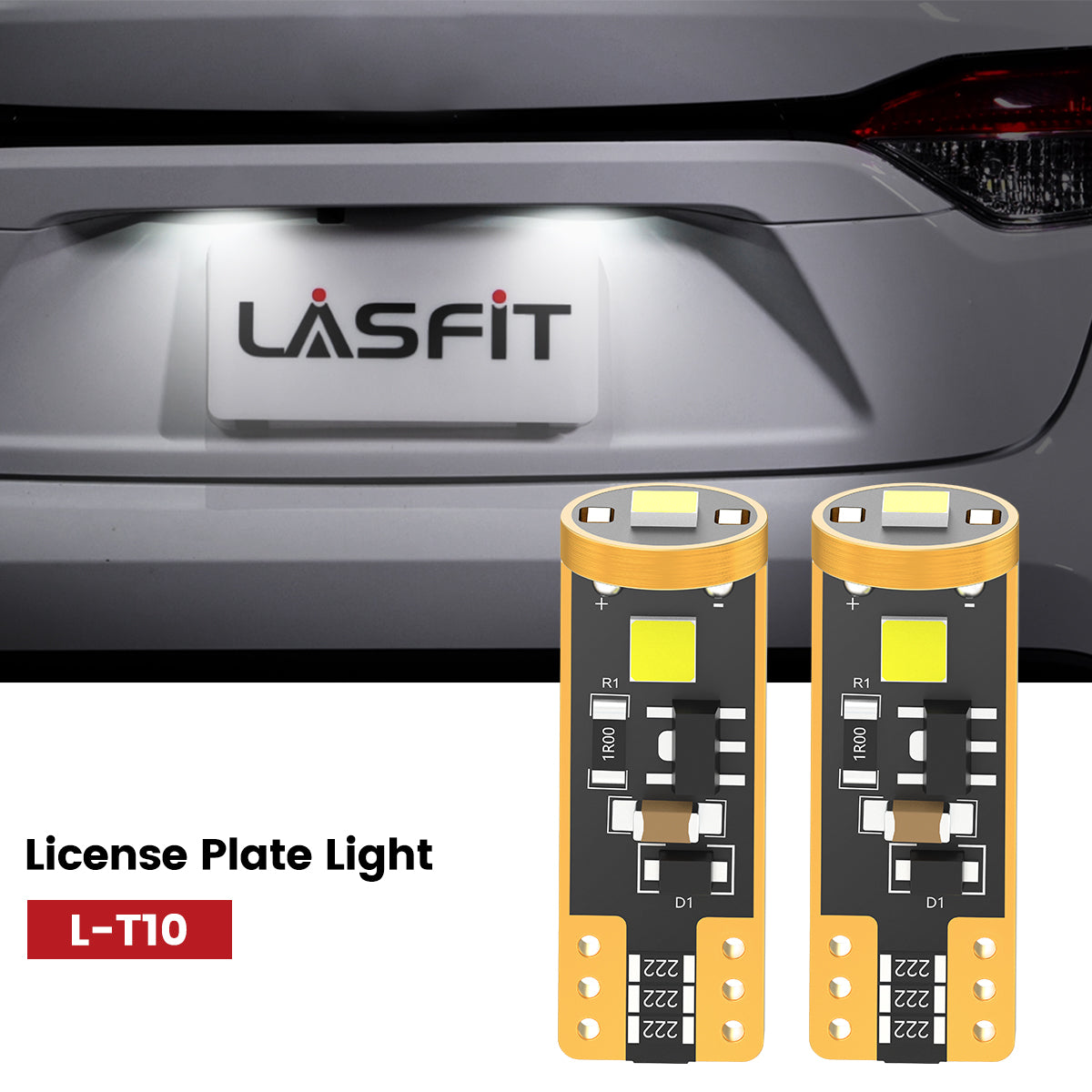 Lasfit 168 led license plate lights fit for 2022-2024 Chevrolet Equinox