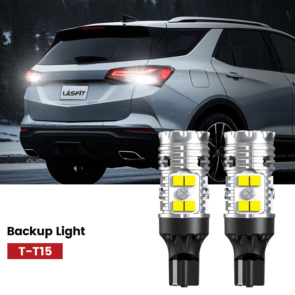 Lasfit 921 led backup lights fit for 2022-2024 Chevrolet Equinox