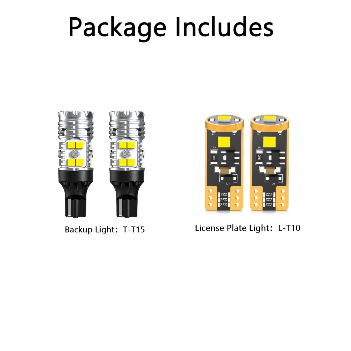 Lasfit combo package led bulbs for 2022 2024 GMC Sierra 1500 SLE Elevation