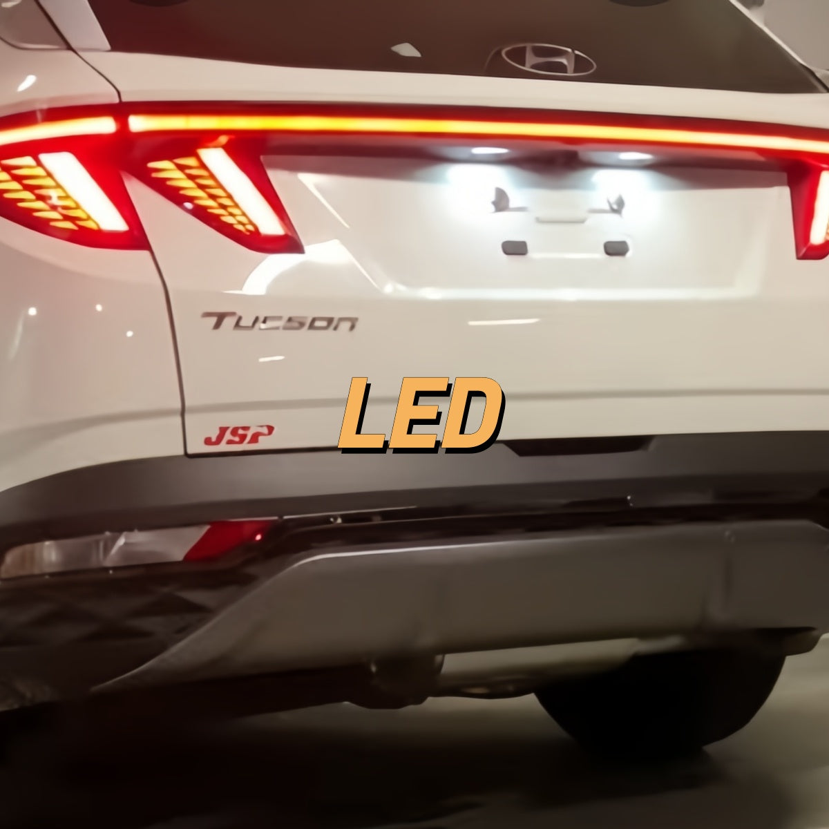 Lasfit 168/194 led license plate lights for 2022-2024 Hyundai Tucson