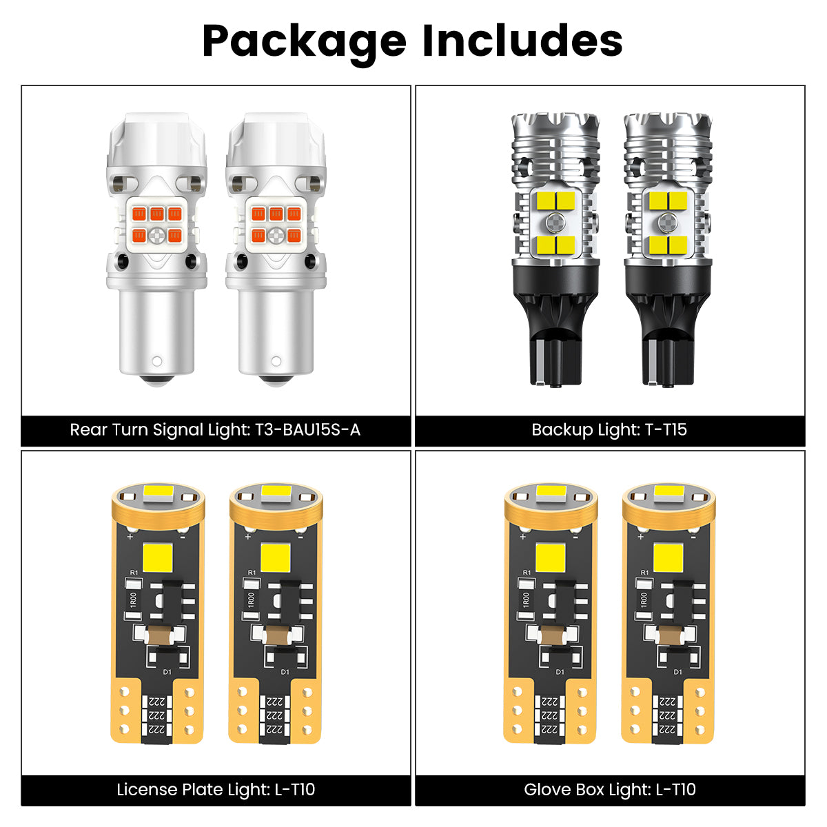 Lasfit combo package led bulbs for 2022-2024 Kia Carnival SX Prestige