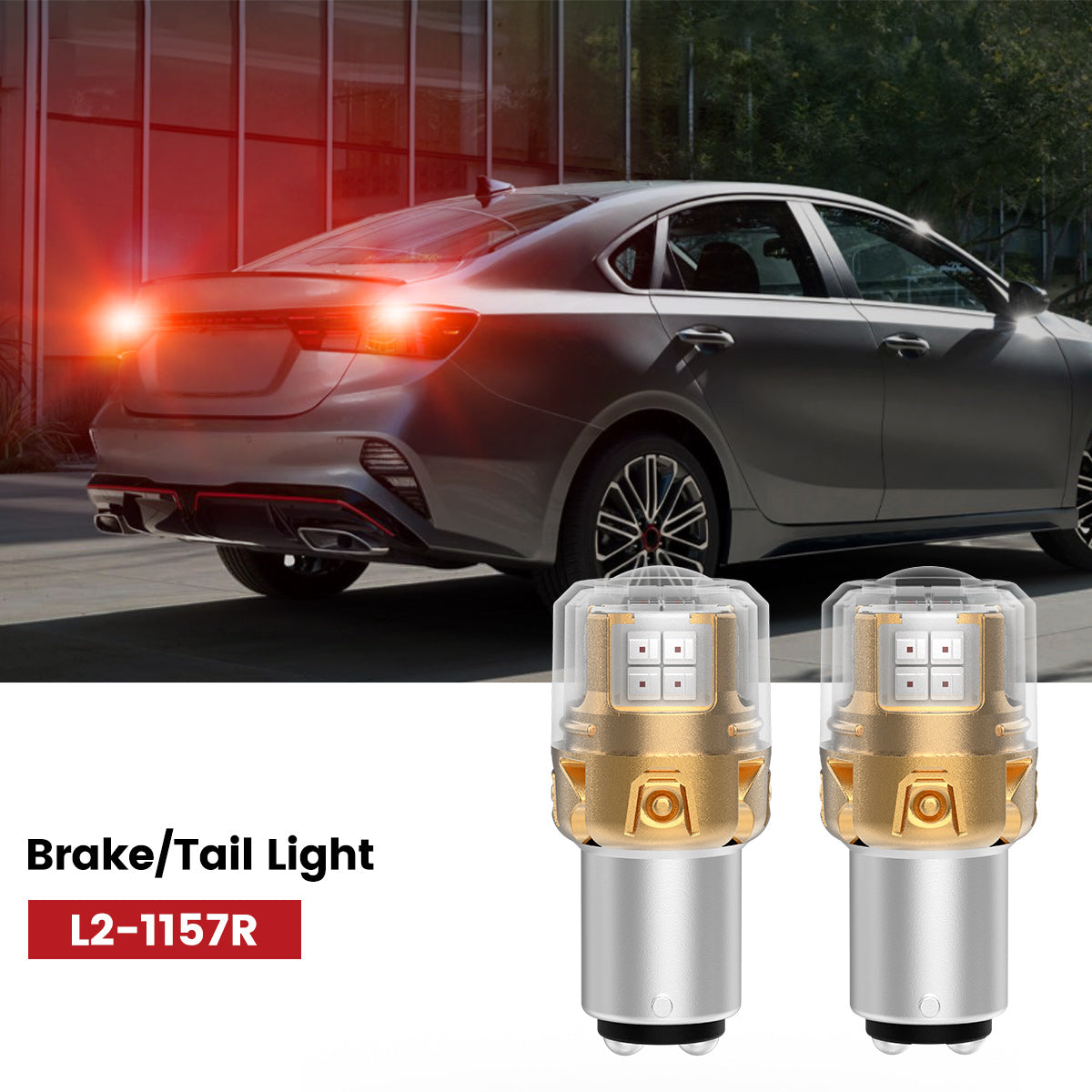 Lasfit 1157 led brake/tail lights fit for 2022-2024 Kia Forte