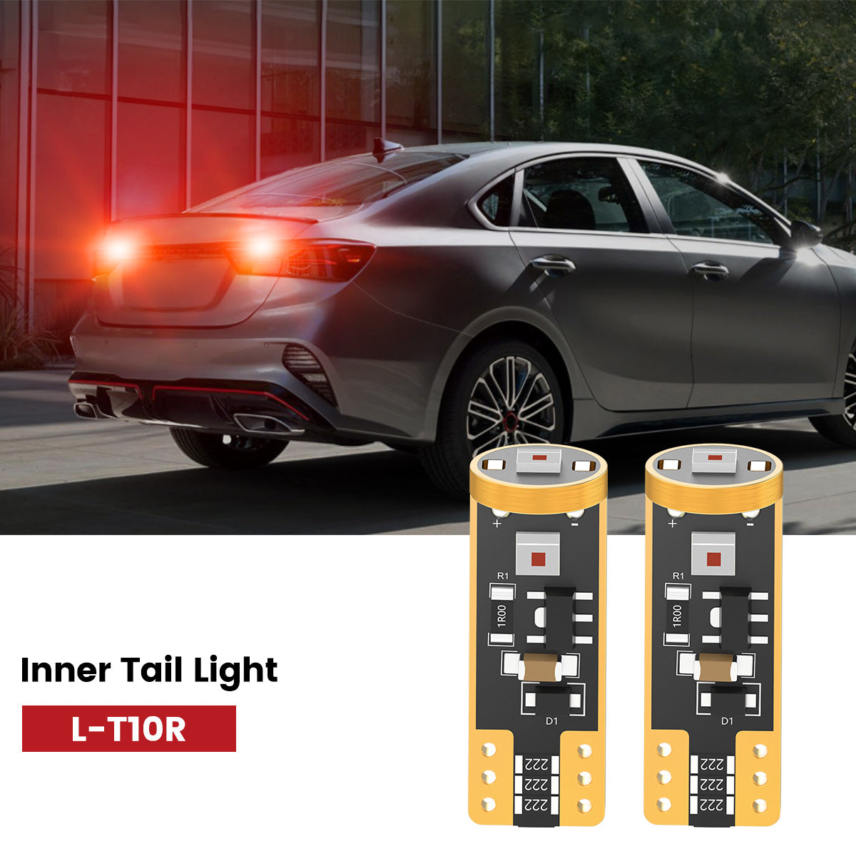 Lasfit 168 led inner tail lights fit for 2022-2024 Kia Forte