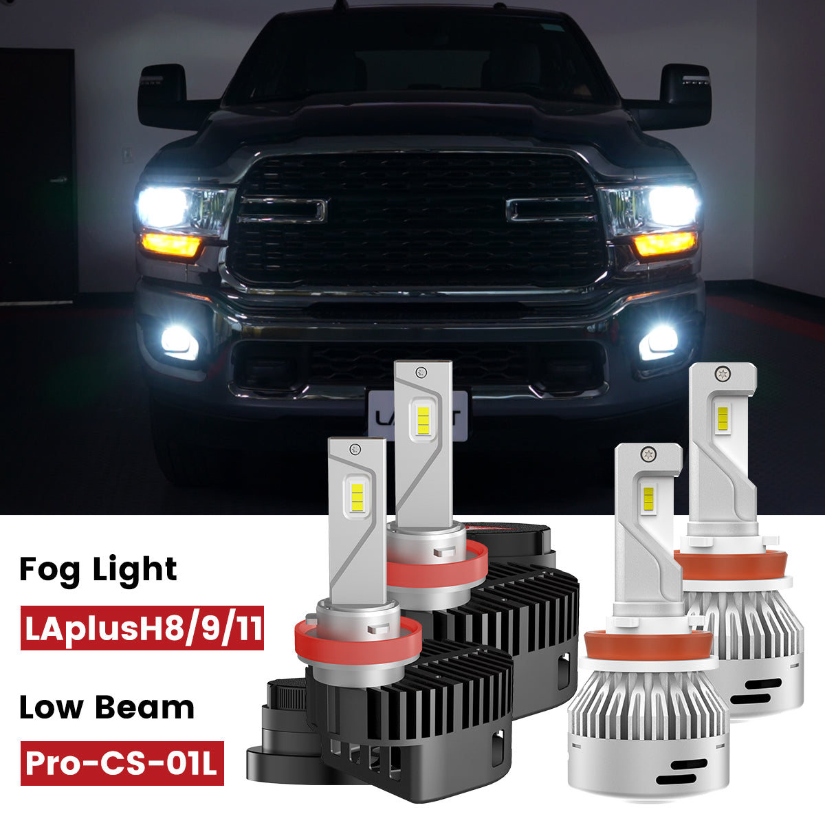 Custom Engineered for 2019-2024 Ram HD 2500/3500 LED Bulbs Upgrade | Tested and Verified