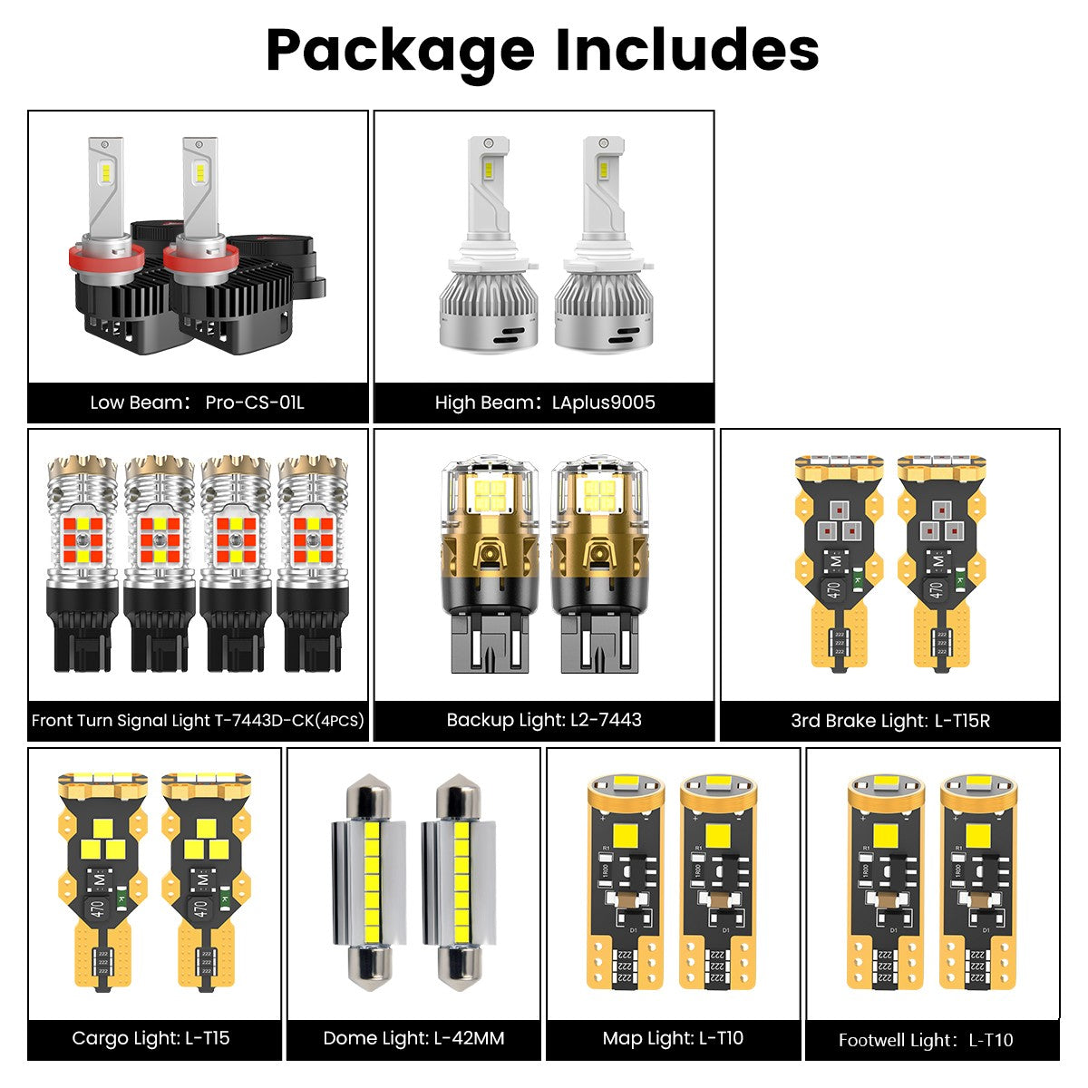 Custom Engineered for 2019-2024 Ram HD 2500/3500 LED Bulbs Upgrade | Tested and Verified