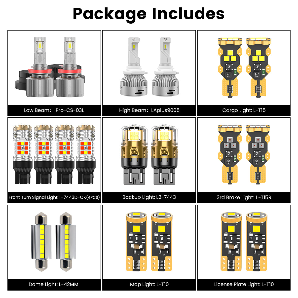Custom Engineered for 2019-2024 Ram HD 2500/3500 LED Bulbs Upgrade | Tested and Verified