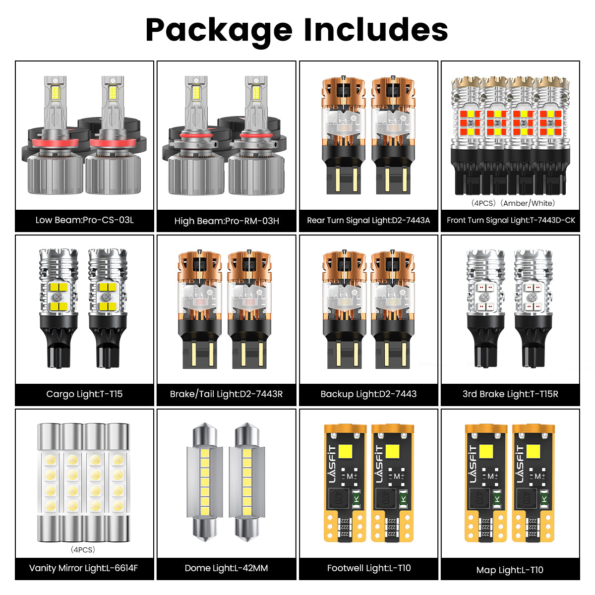 Custom Engineered for 2022-2024 Ram HD 2500 3500 LED Bulbs Upgrade | Tested and Verified