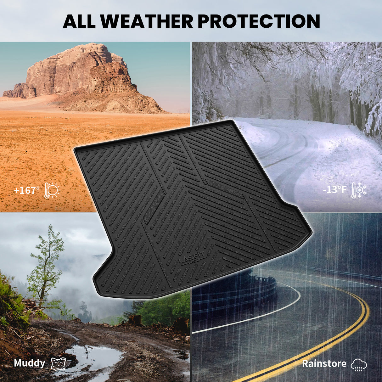 2022-2024 Hyundai Ioniq 5 Cargo Mat All Weather