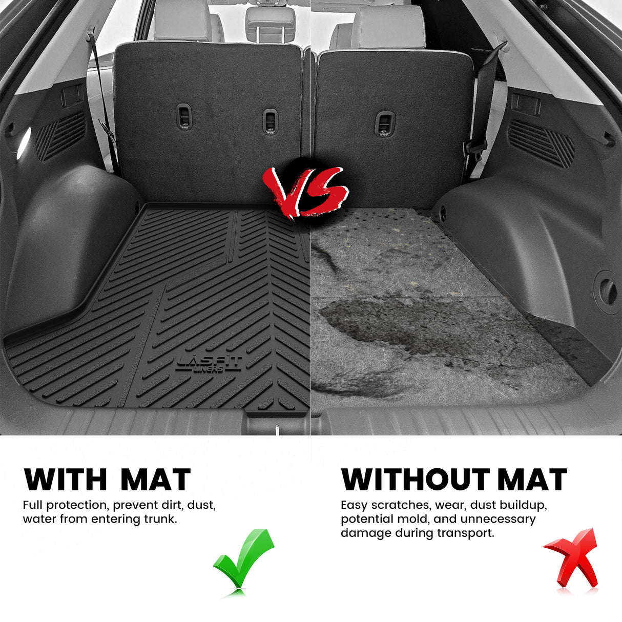 2022-2024 Hyundai Ioniq 5 Cargo Mat Contrast