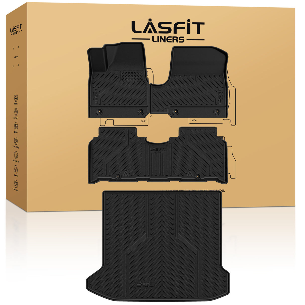 2022-2024 Hyundai Loniq5 Floor Mats 2