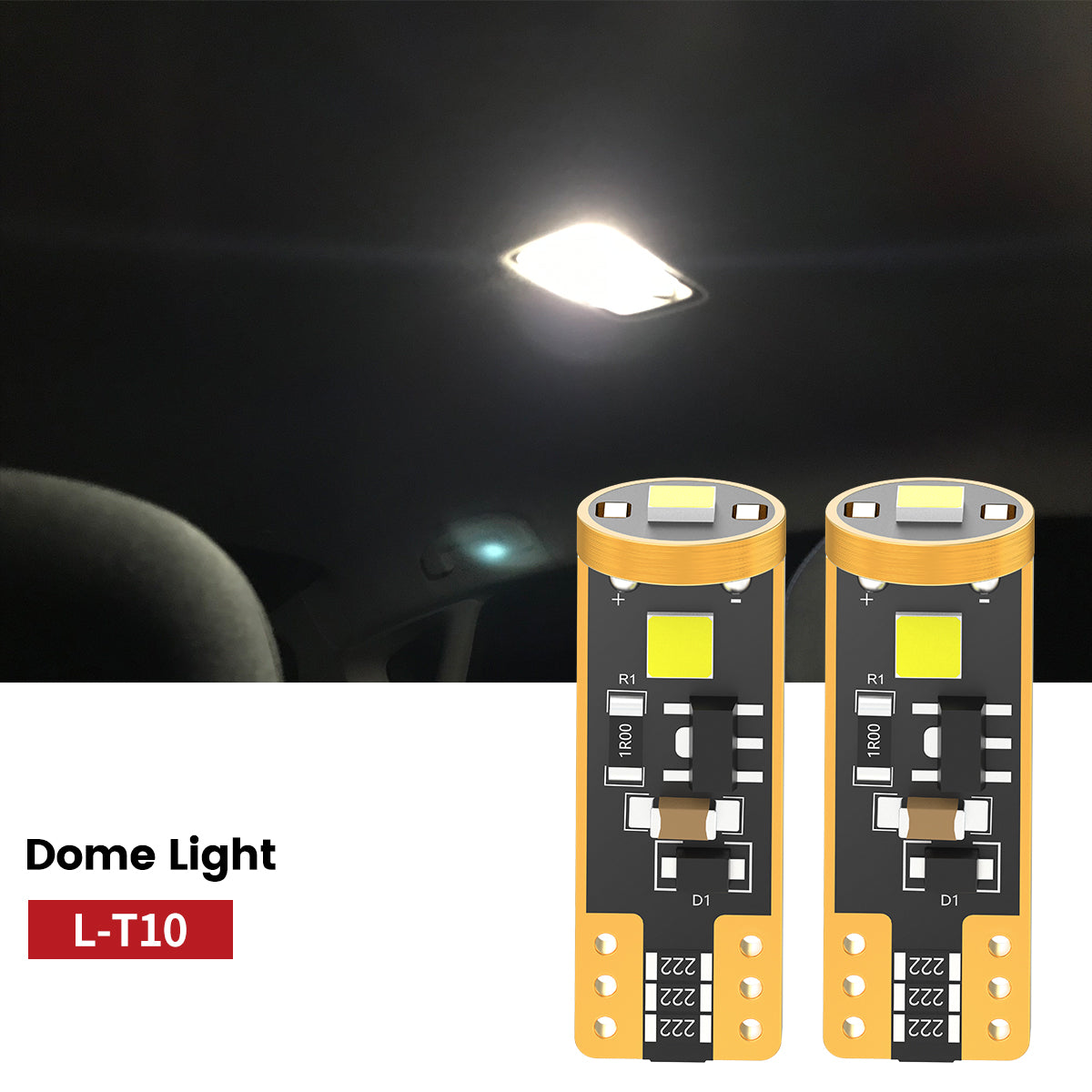 Lasfit 168 led dome lights fit for 2022-2025 Jeep Compass