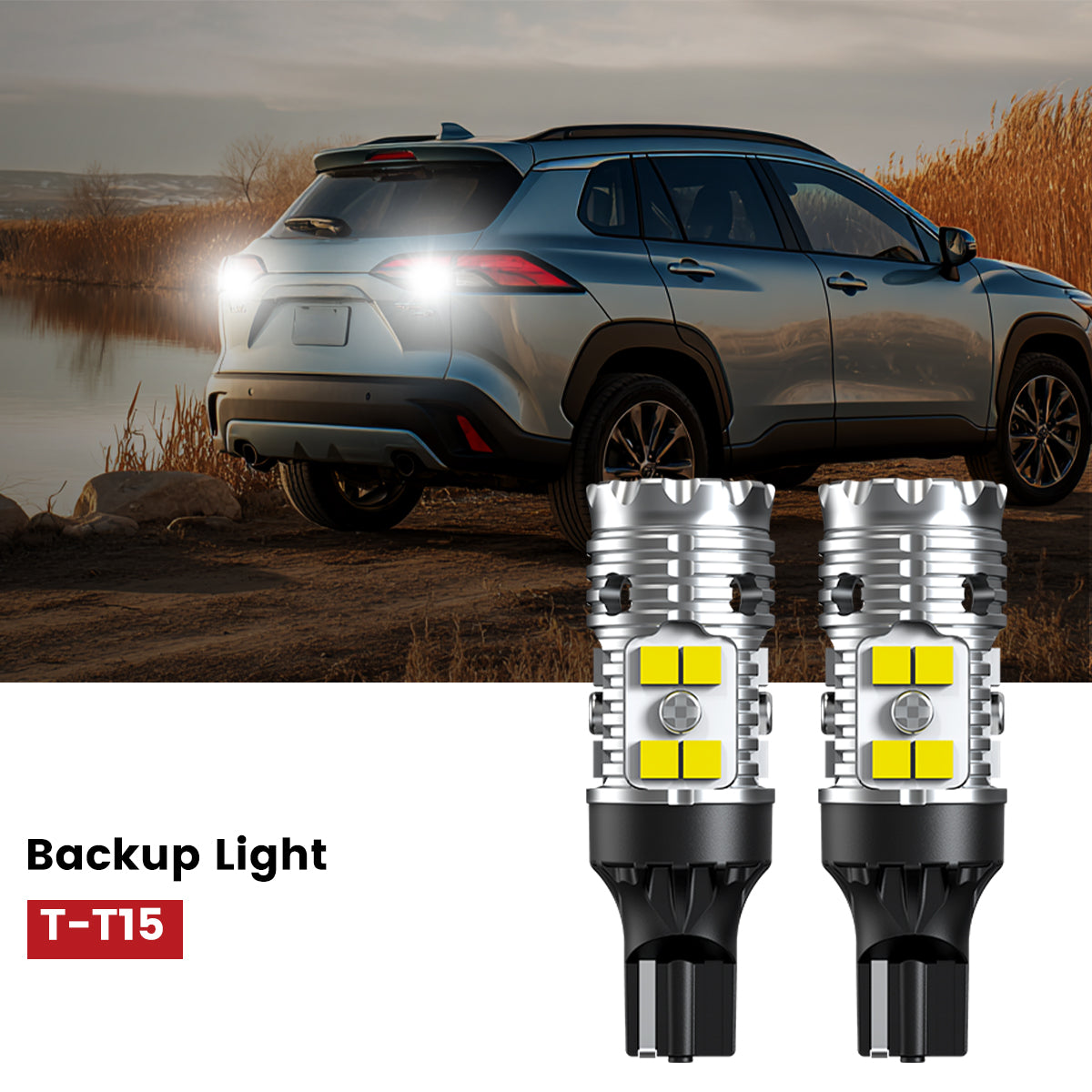 Lasfit 921 led backup lights fit for 2022-2025 Toyota Corolla Cross