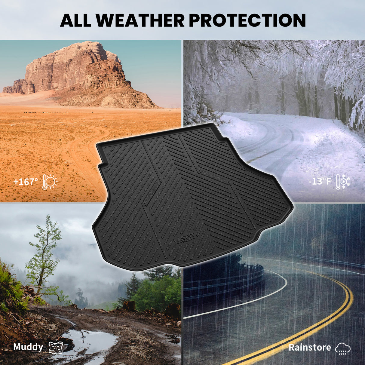 2022-2025 Hyundai Elantra Cargo Mat All Weather