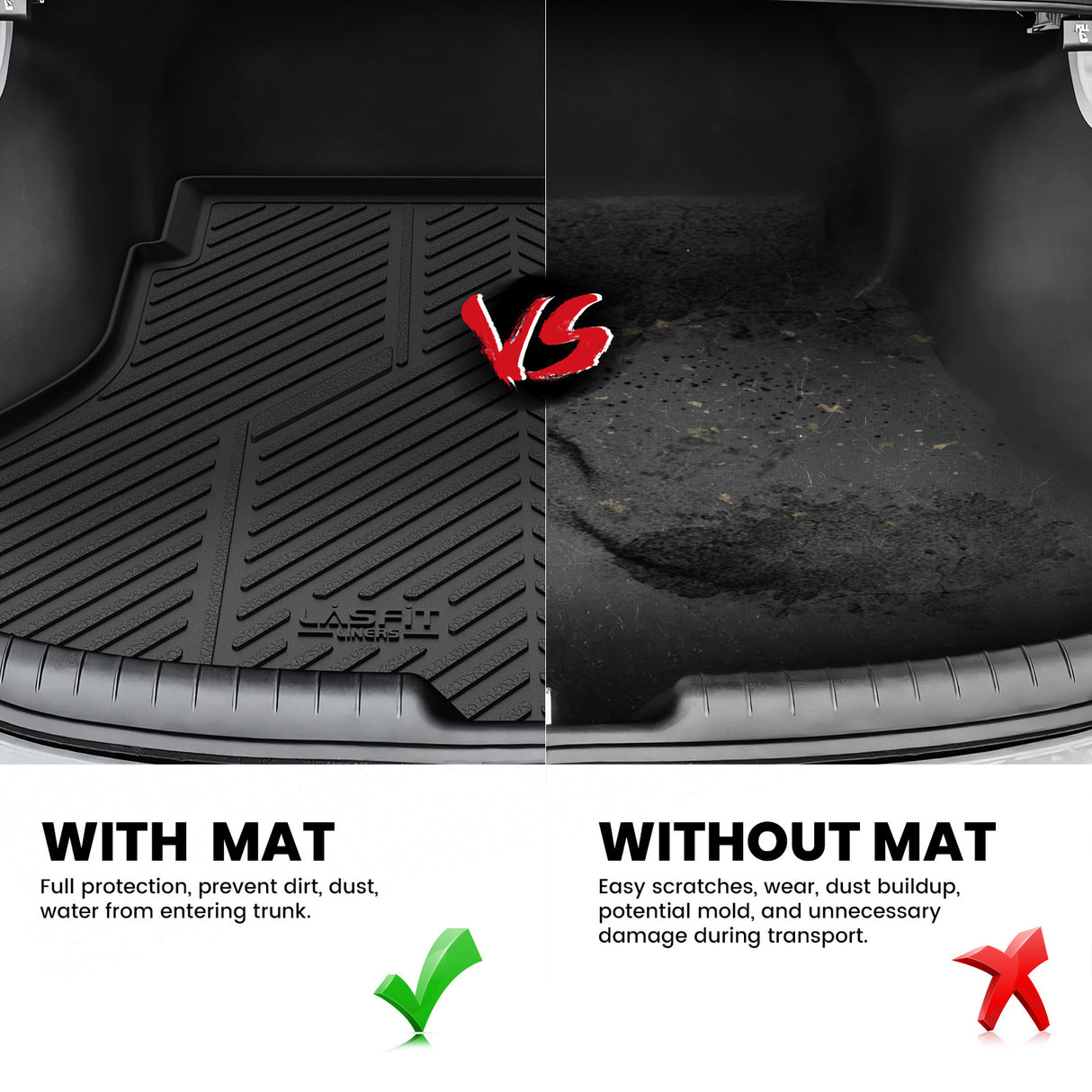 2022-2025 Hyundai Elantra Cargo Mat Contrast