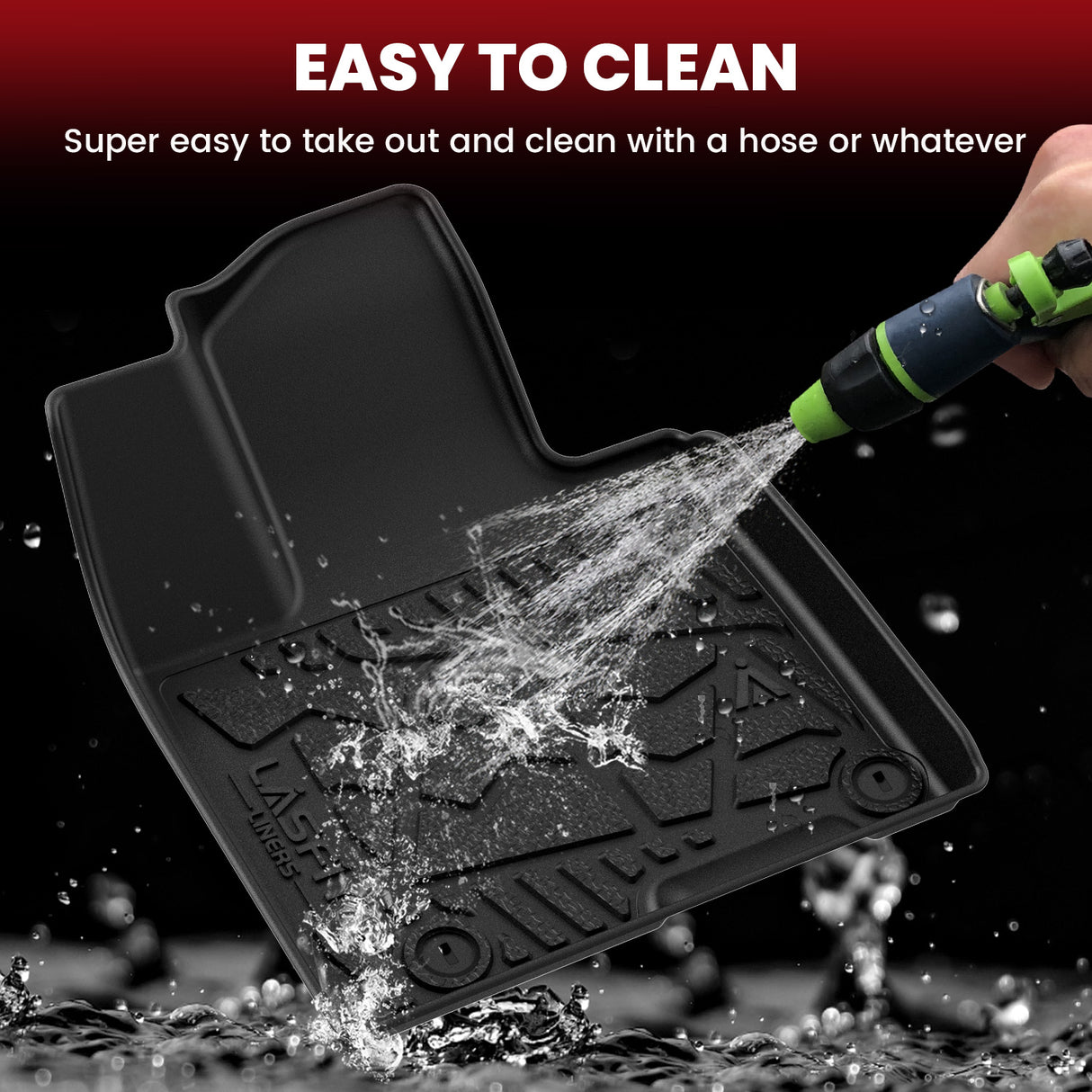 2022-2025 Hyundai Santa Cruz Easy to Clean Floor Mats