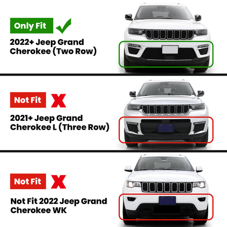 Fit for 2022-2025 Jeep Grand Cherokee WL (Include 4xe) All-Weather Floor Mats / Cargo Mat