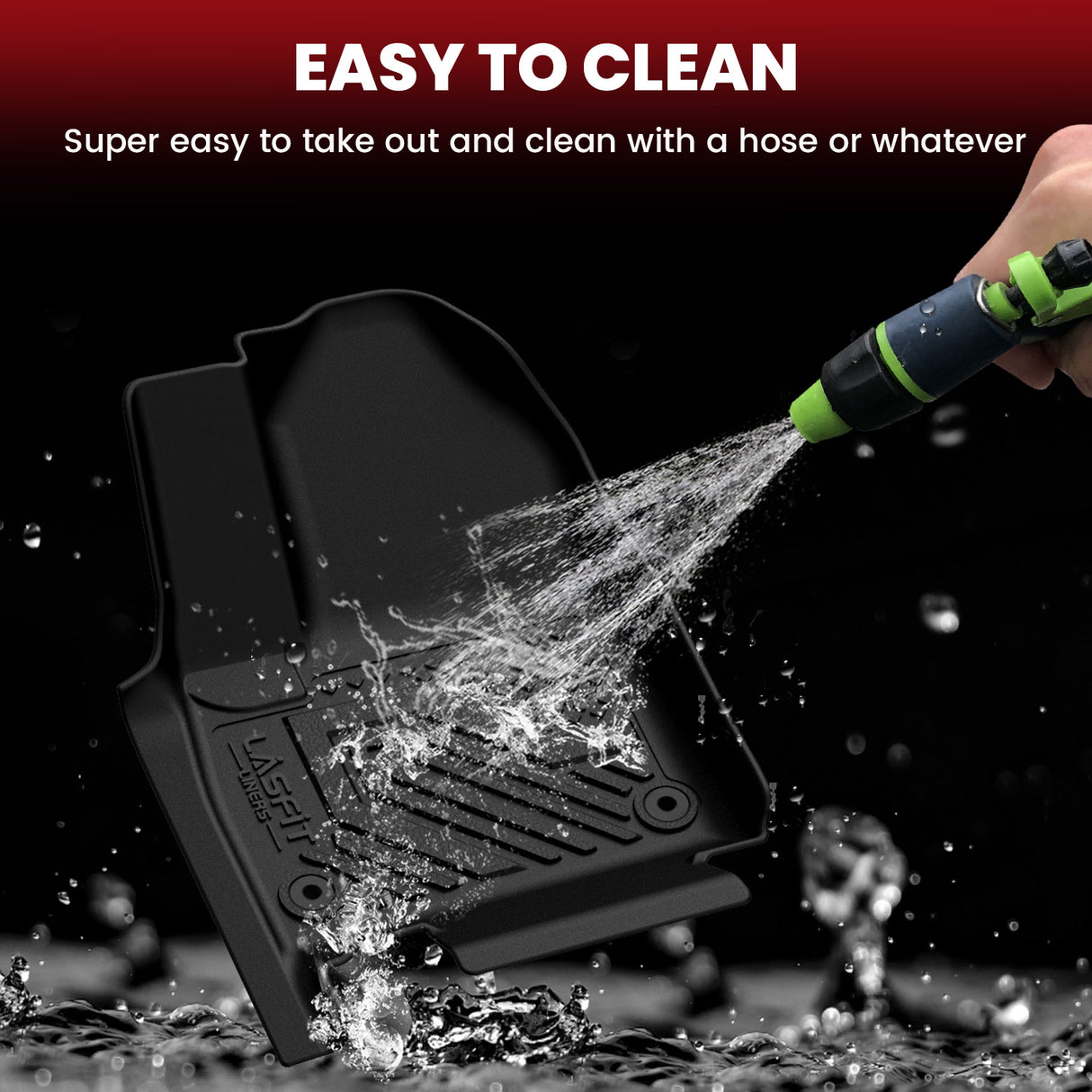 2022-2025 Jepp Wagoneer Floor Seatback Mats Clean