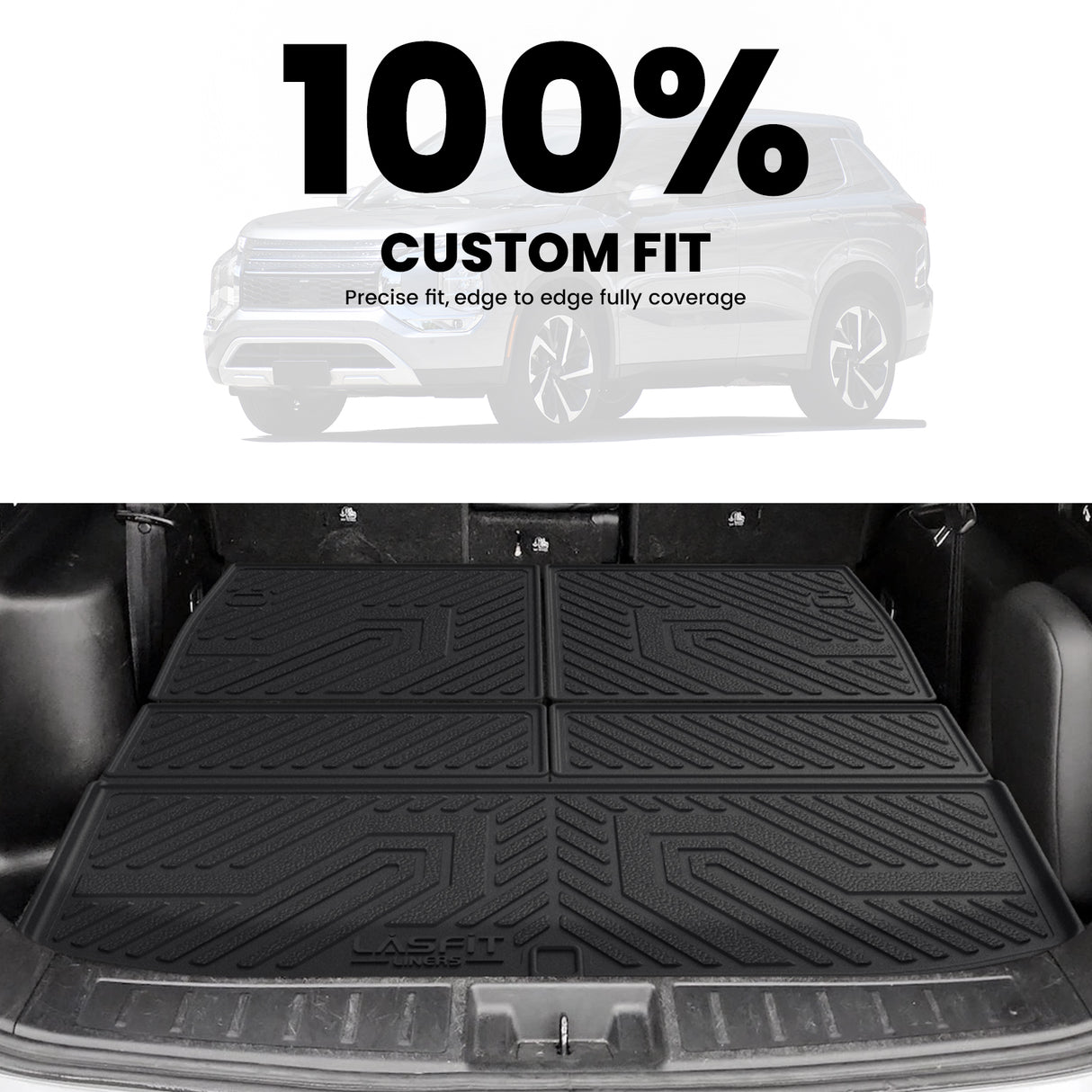 Fit for 2022-2025 Mitsubishi Outlander Floor Mats or Seatback & Cargo Mats, Not Fit PHEV or Sport Models