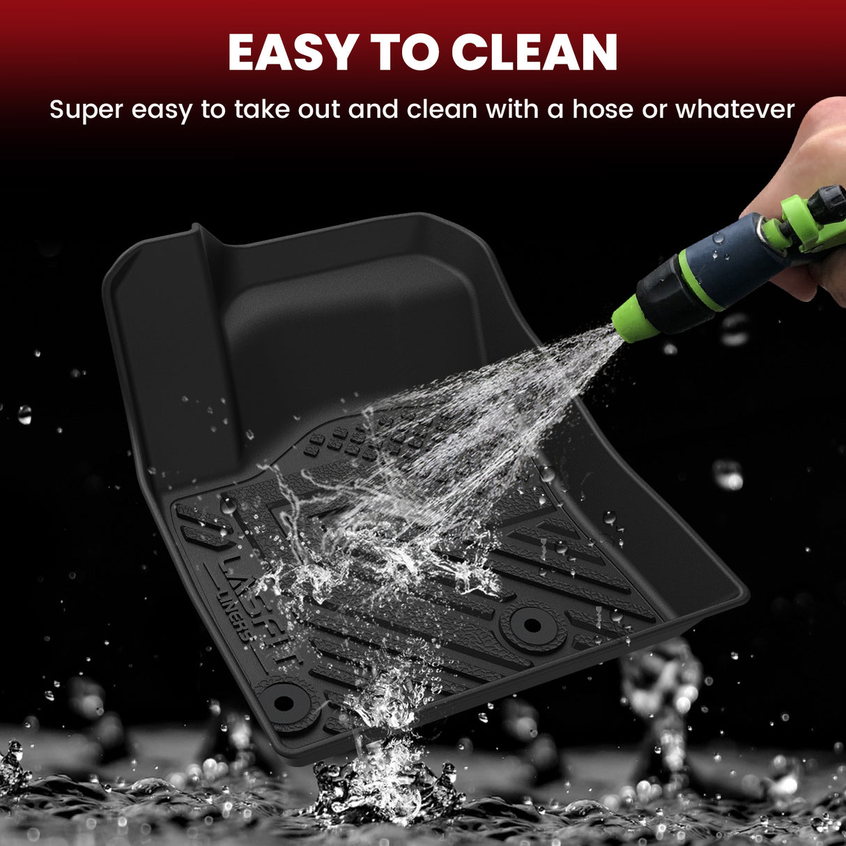 2022-2025 Mitsubishi Outlander Easy to Clean Floor Mats & Cargo & Backrest Mats