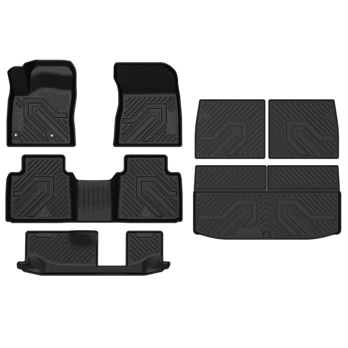 2022-2025 Mitsubishi Outlander Floor Mats & Cargo & Backrest Mats