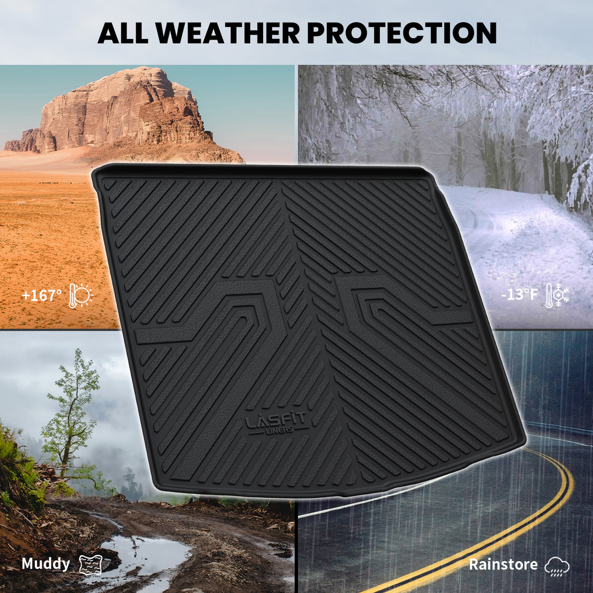 2022-2025 Toyota Corolla Cross All-weather Cargo Mat