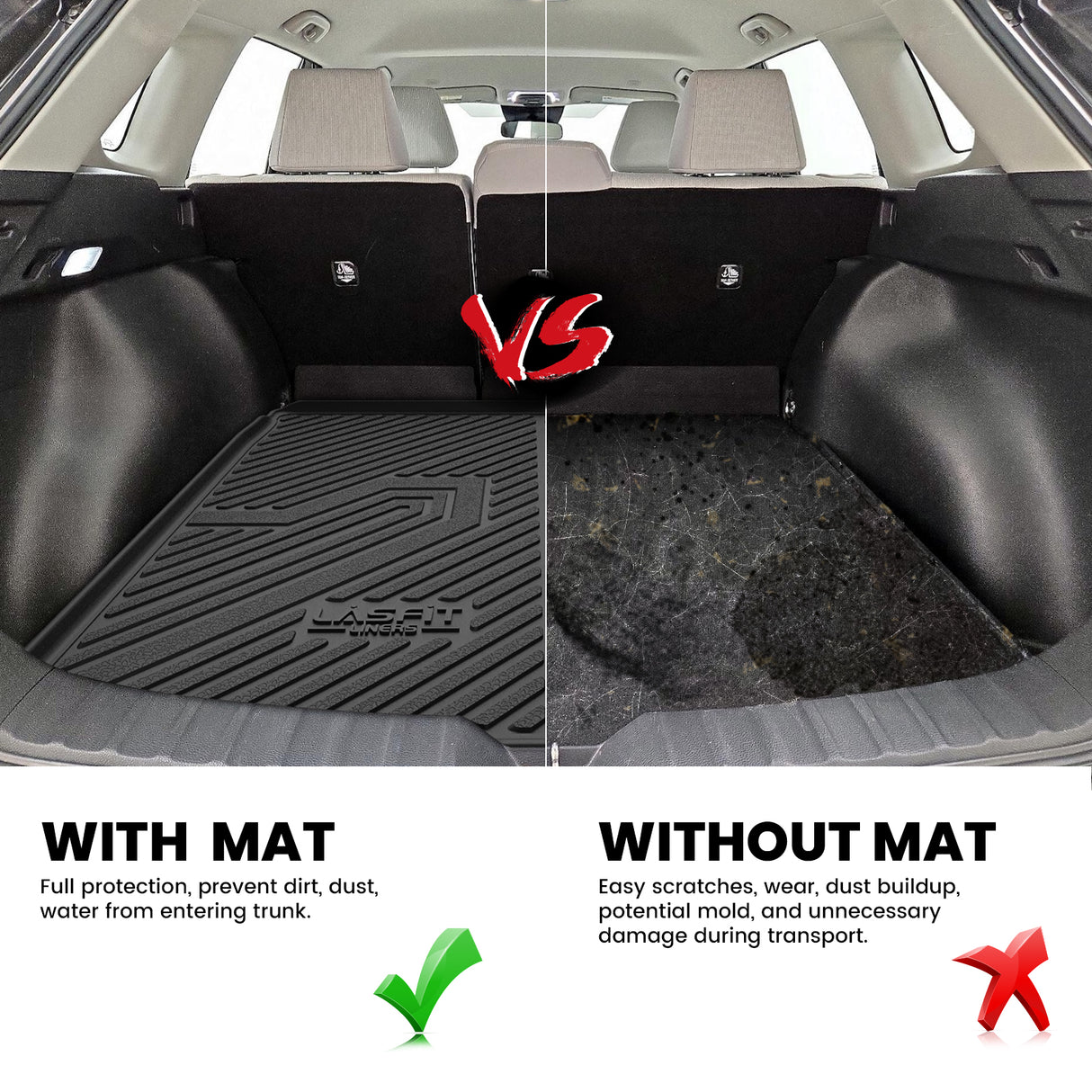 2022-2025 Toyota Corolla Cross Cargo Mat Comparison