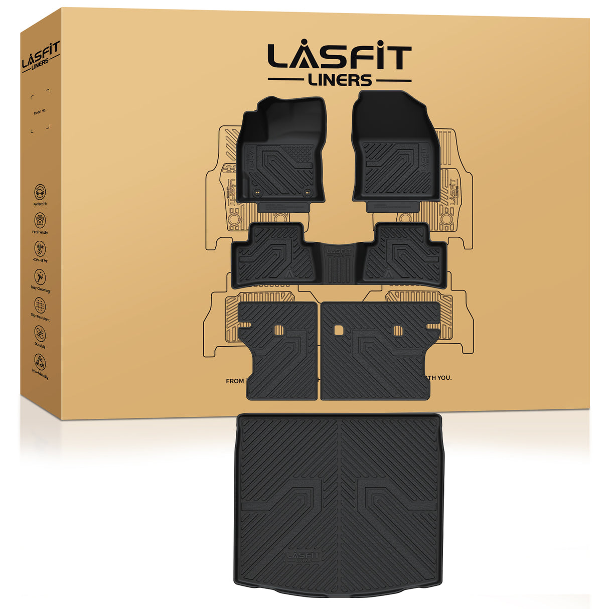 2022-2025 Toyota Corolla Cross Seatback Floor Mats 2