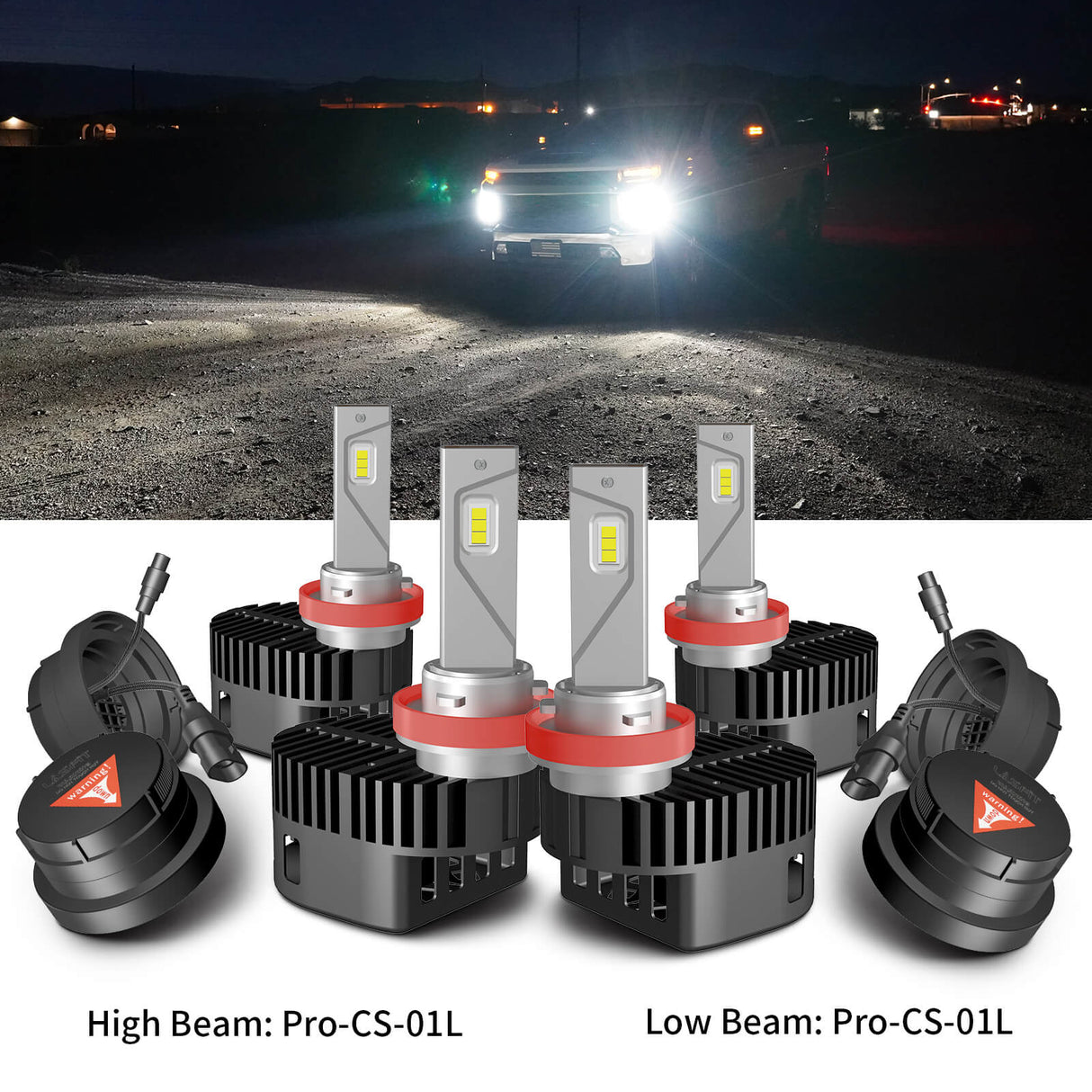 custom-made LED headlight bulbs for 2022-2026 chevy silverado 1500