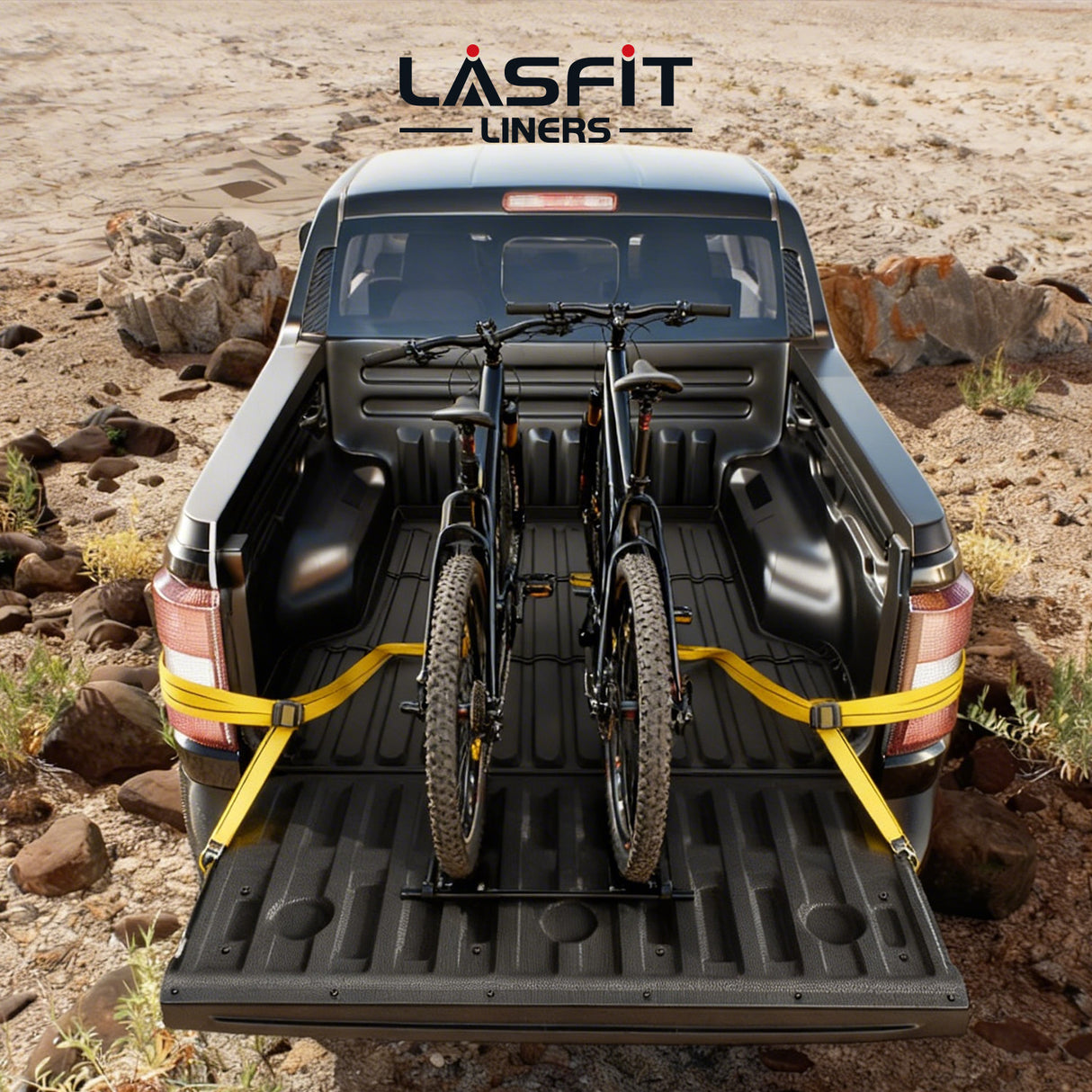 2022-2026 Ford Maverick 4.5FT Truck Bed Mat & Tailgate Mat Scene