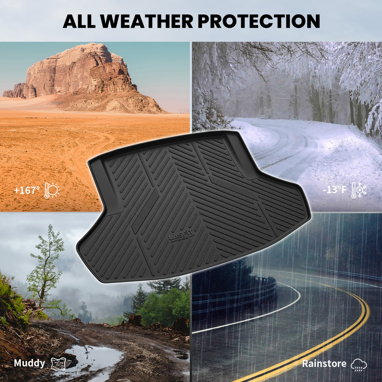 2022-2026 Honda Civic Floor Mats (Gasoline Only) or Cargo Mat All Weather Protection
