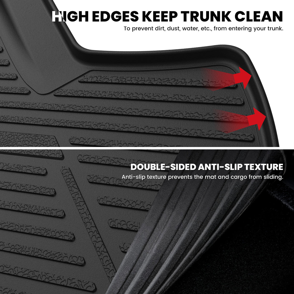 2022-2026 Honda Civic Floor Mats (Gasoline Only) or Cargo Mat High Edge Keep Trrunk Clean