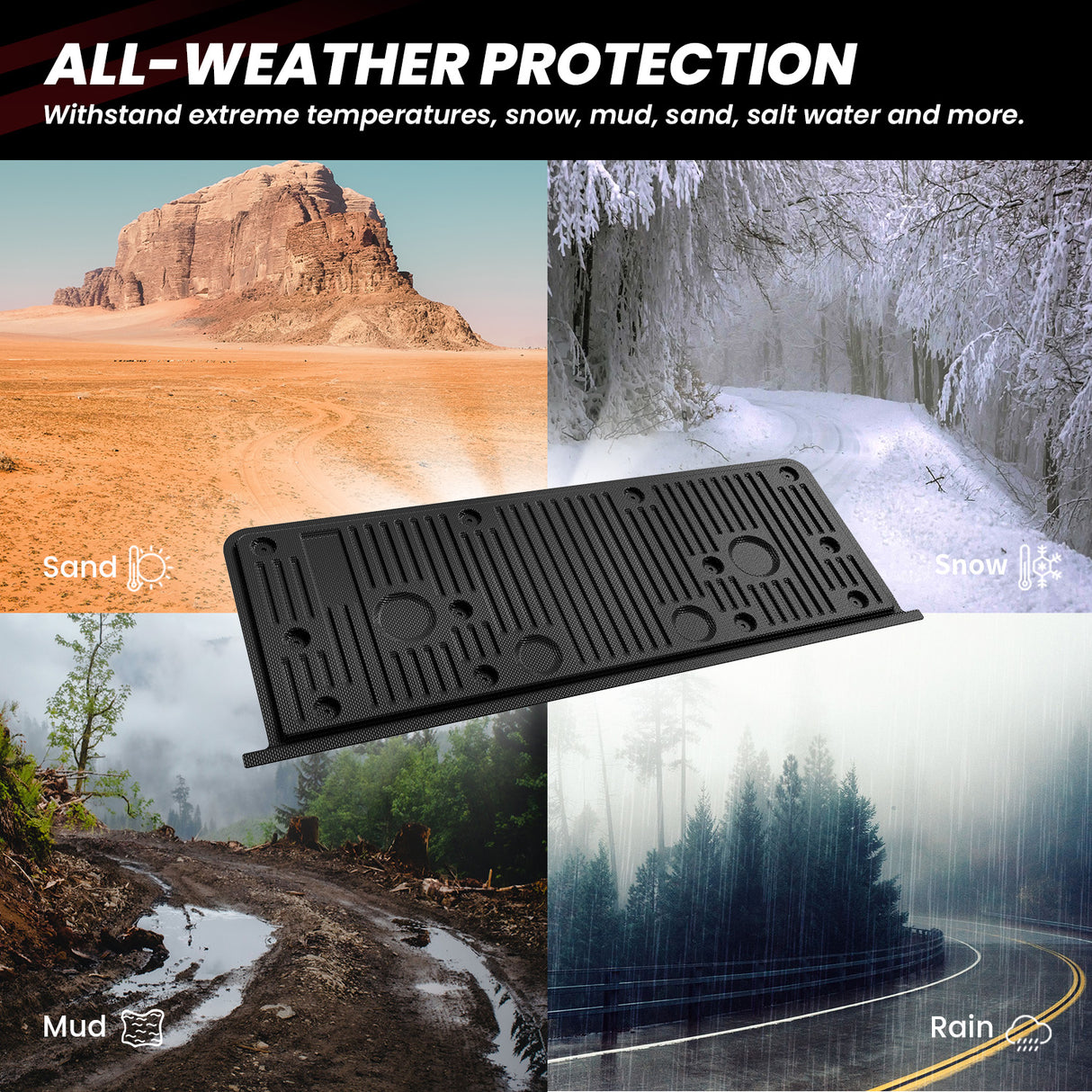 Fit for 2022-2026 Nissan Frontier Heavy Duty Truck Bed Mat or Tailgate Mat