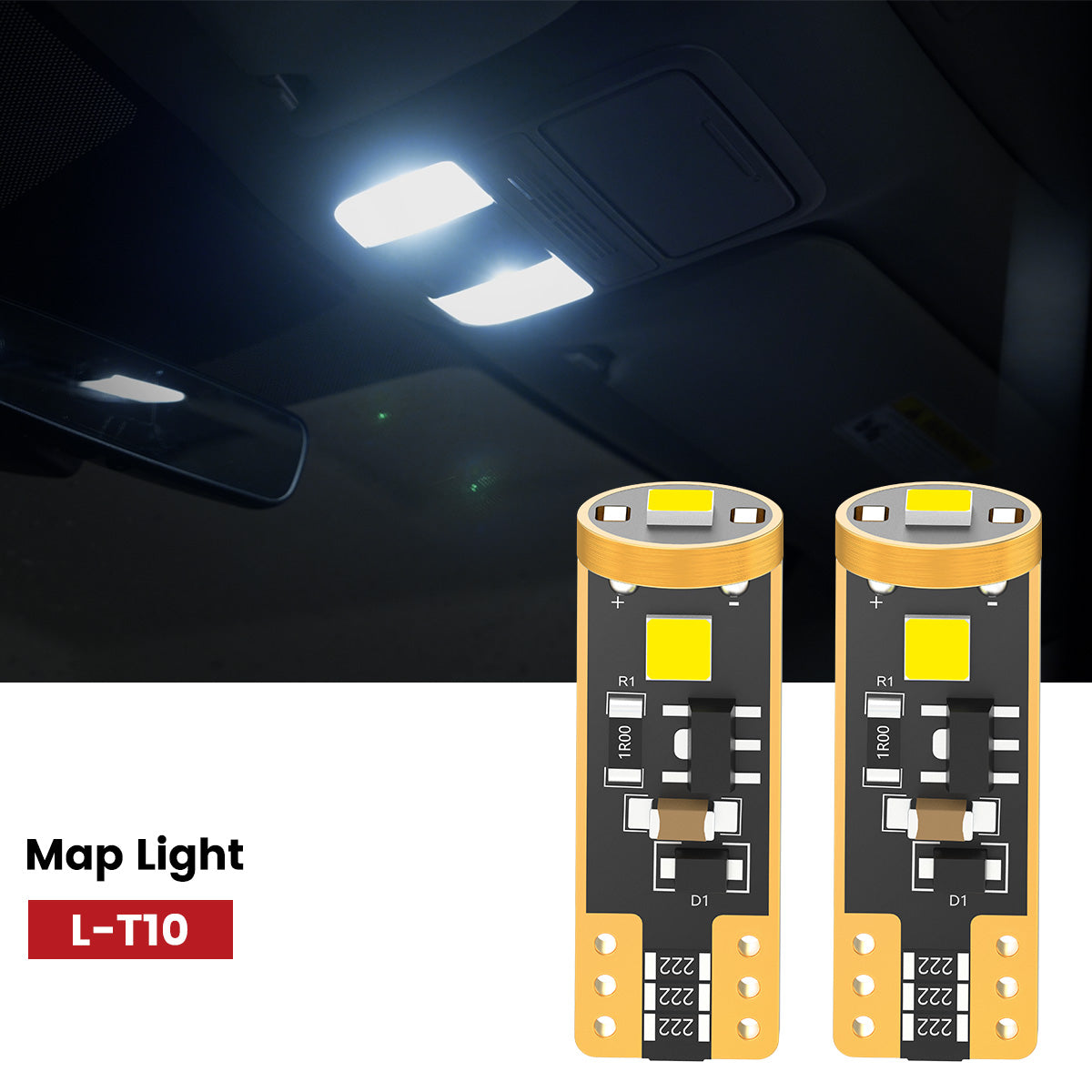 Lasfit 168 led map light fit for 2023-2025 Nissan Altima
