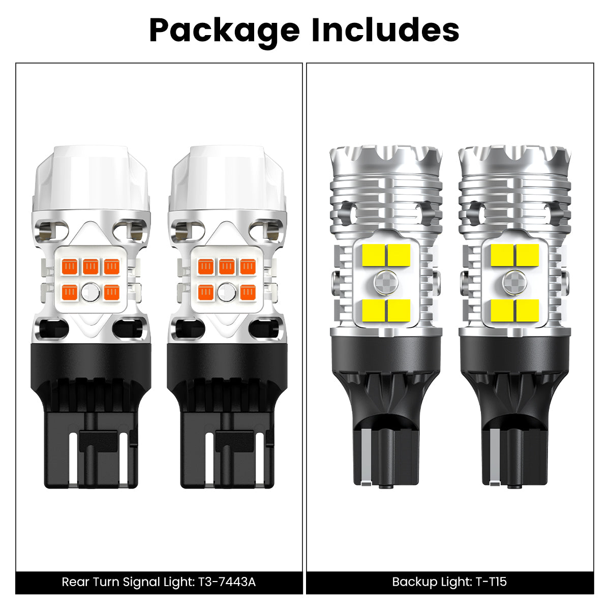 2023-2025 Subaru Outback combo package led bulbs