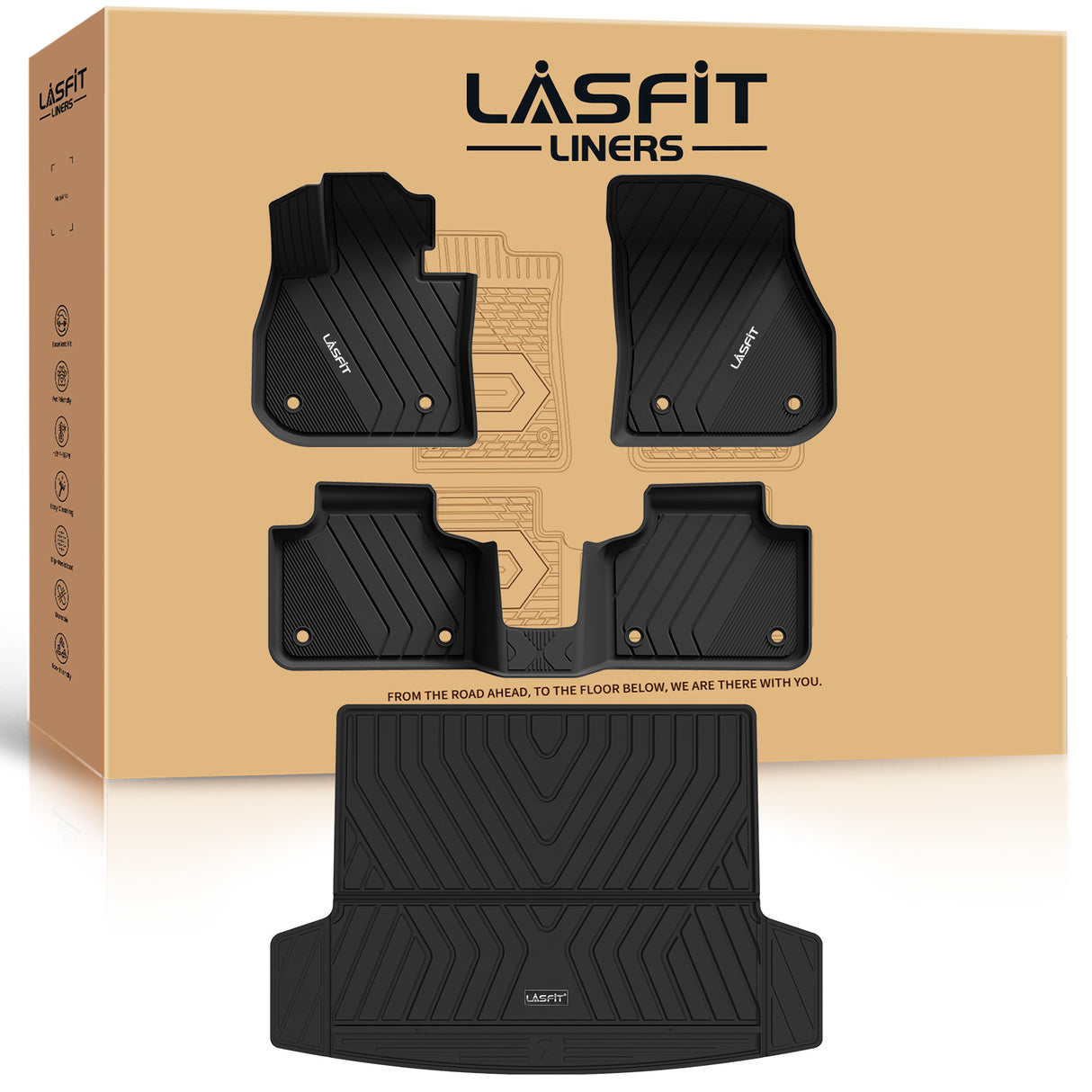 Fit for 2023-2025 BMW X1 Floor Mats & Cargo Mat