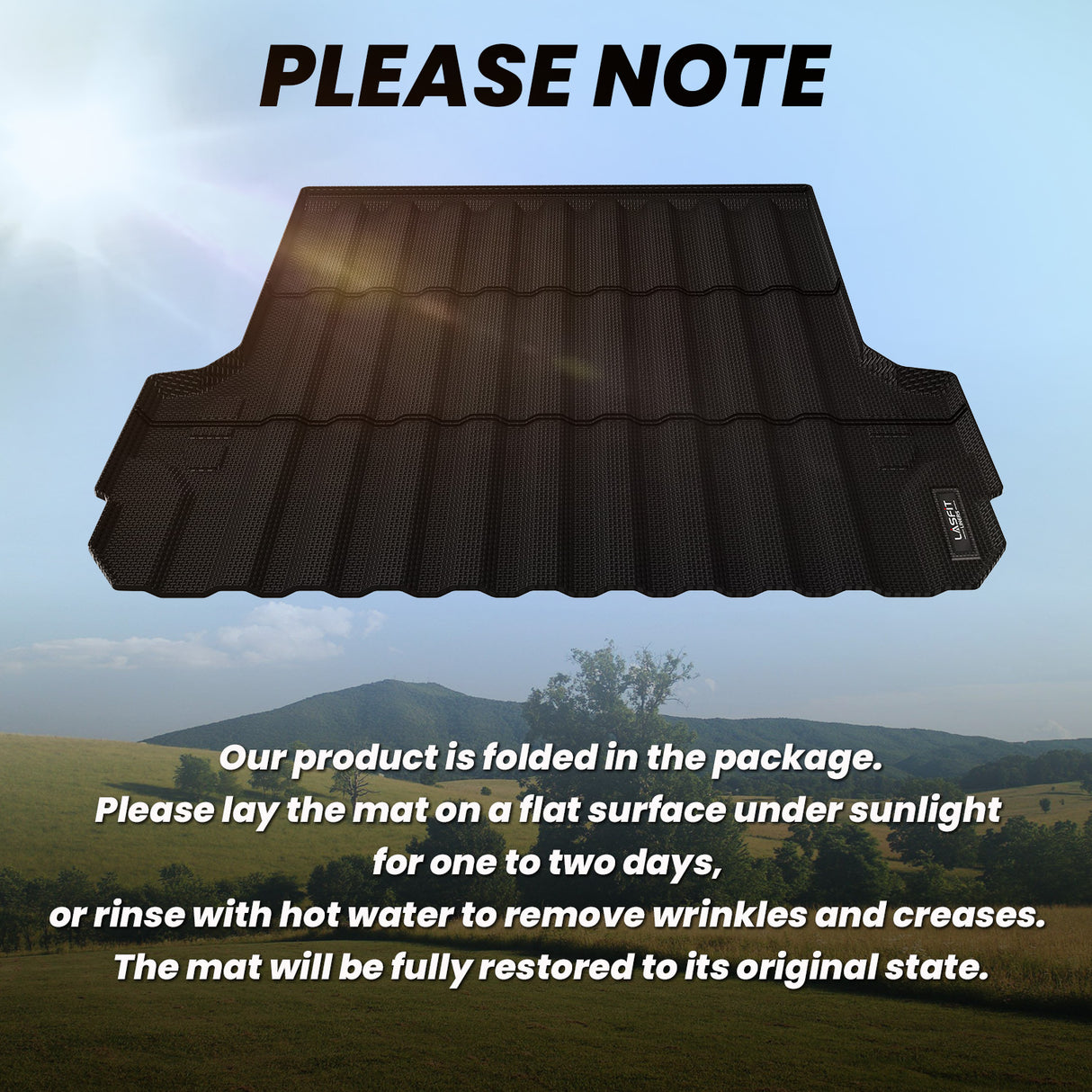 Unpacking Process for Lasfit Floor Mats