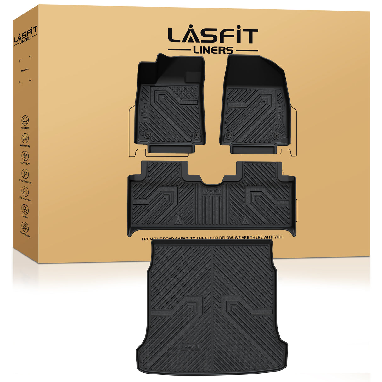 Fit for 2023-2025 Hyundai Ioniq 6 Floor Mats & Cargo Mat