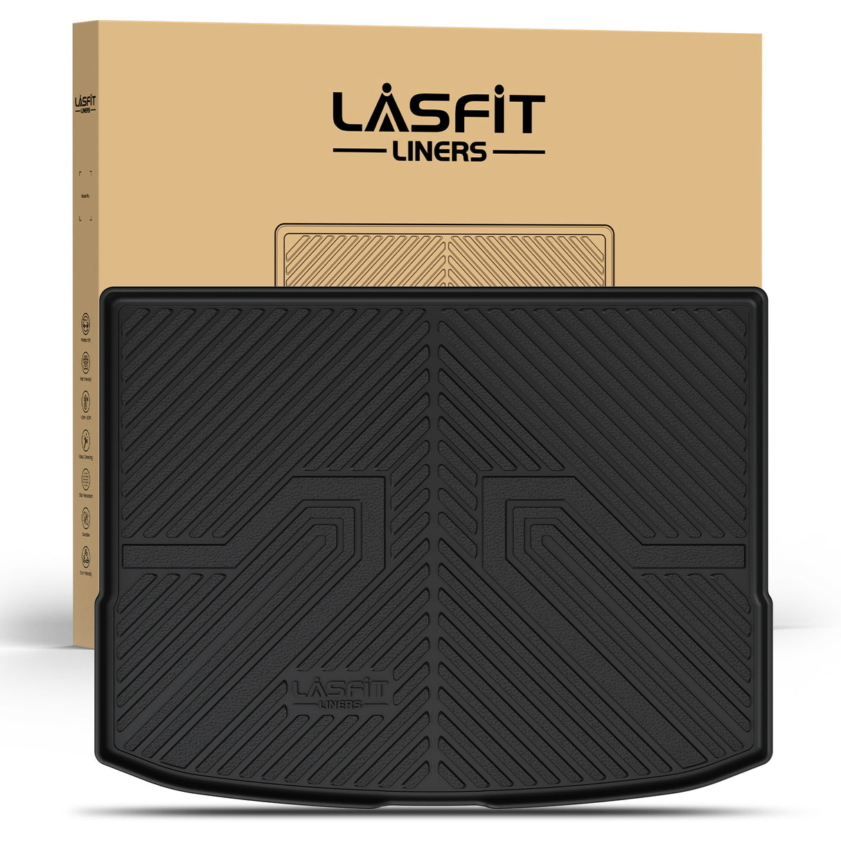 Fit for 2023-2025 Kia Niro EV Floor Mats or Cargo Mat, Not Fit PHEV or Without Optional Dual Level Cargo Board