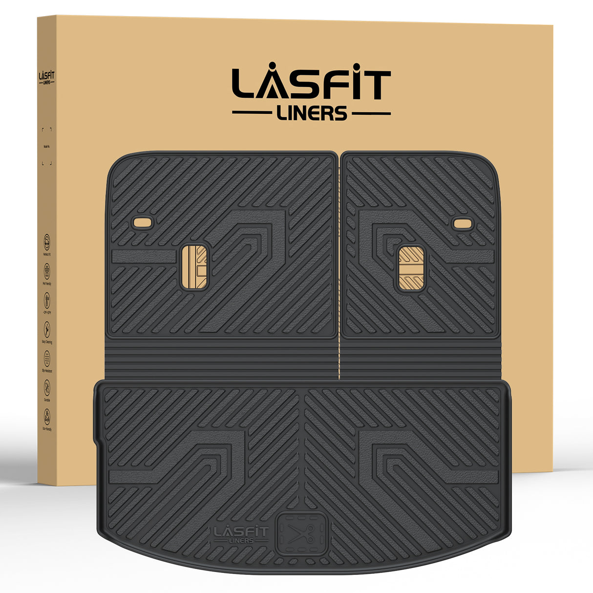 Fit for 2024-2026 Mazda CX-90 (Include CX-90 PHEV) Floor Mats or Cargo & Seatback Mat