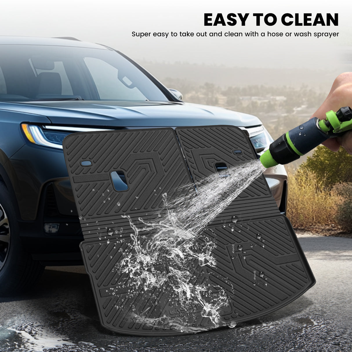 Fit for 2024-2025 Mazda CX-90 (Include CX-90 PHEV) Floor Mats or Cargo & Seatback Mat