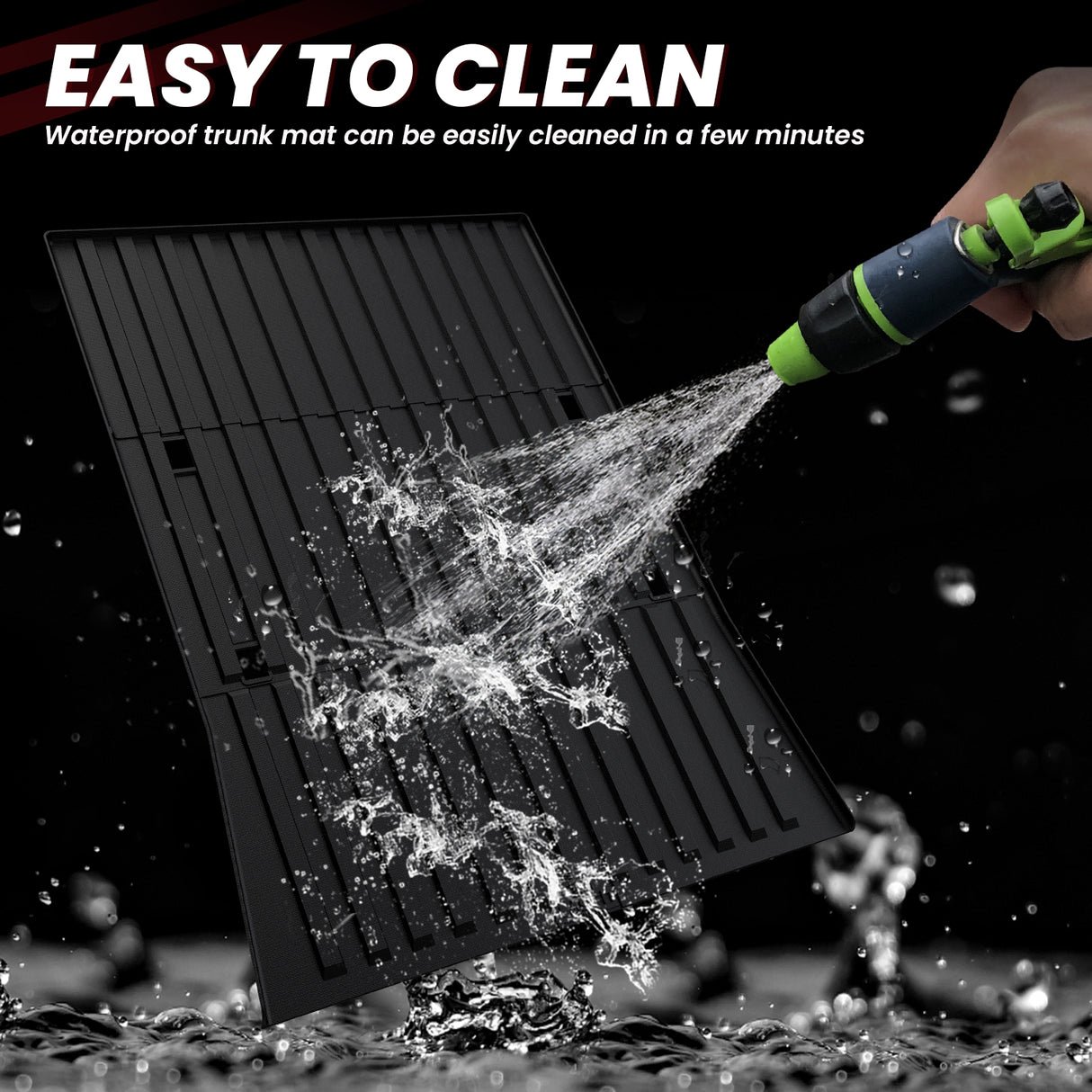 2023-2025 Tesla Cybertruck Easy to Clean Bed Mat