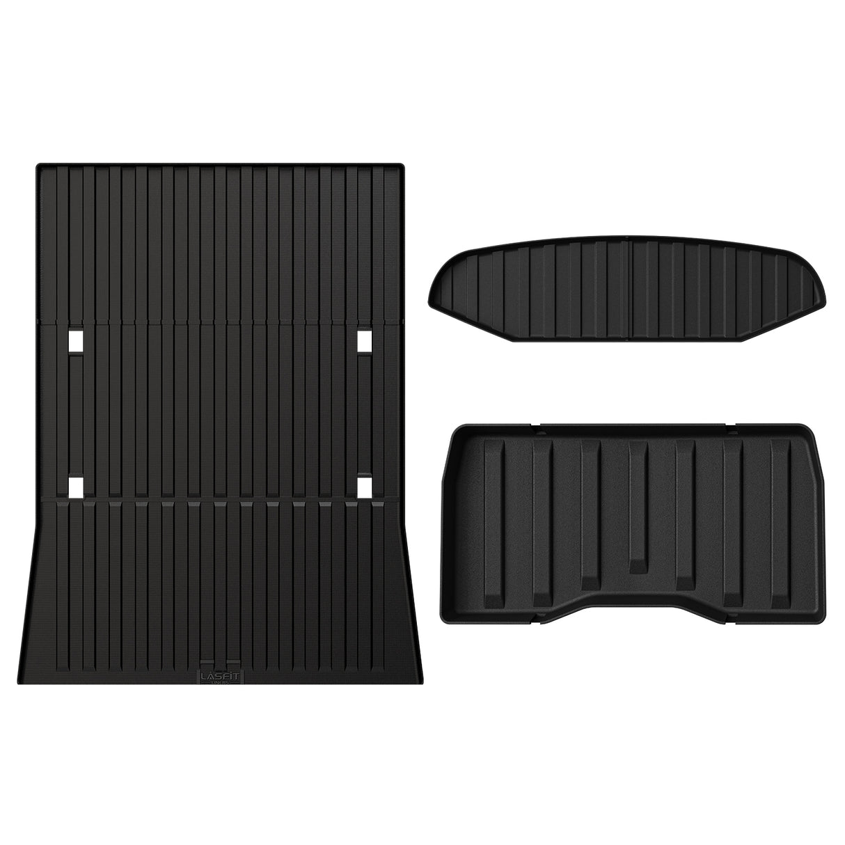 2023-2025 Tesla Cybertruck Custom Bed Mat & Trunk well & Frunk Mats