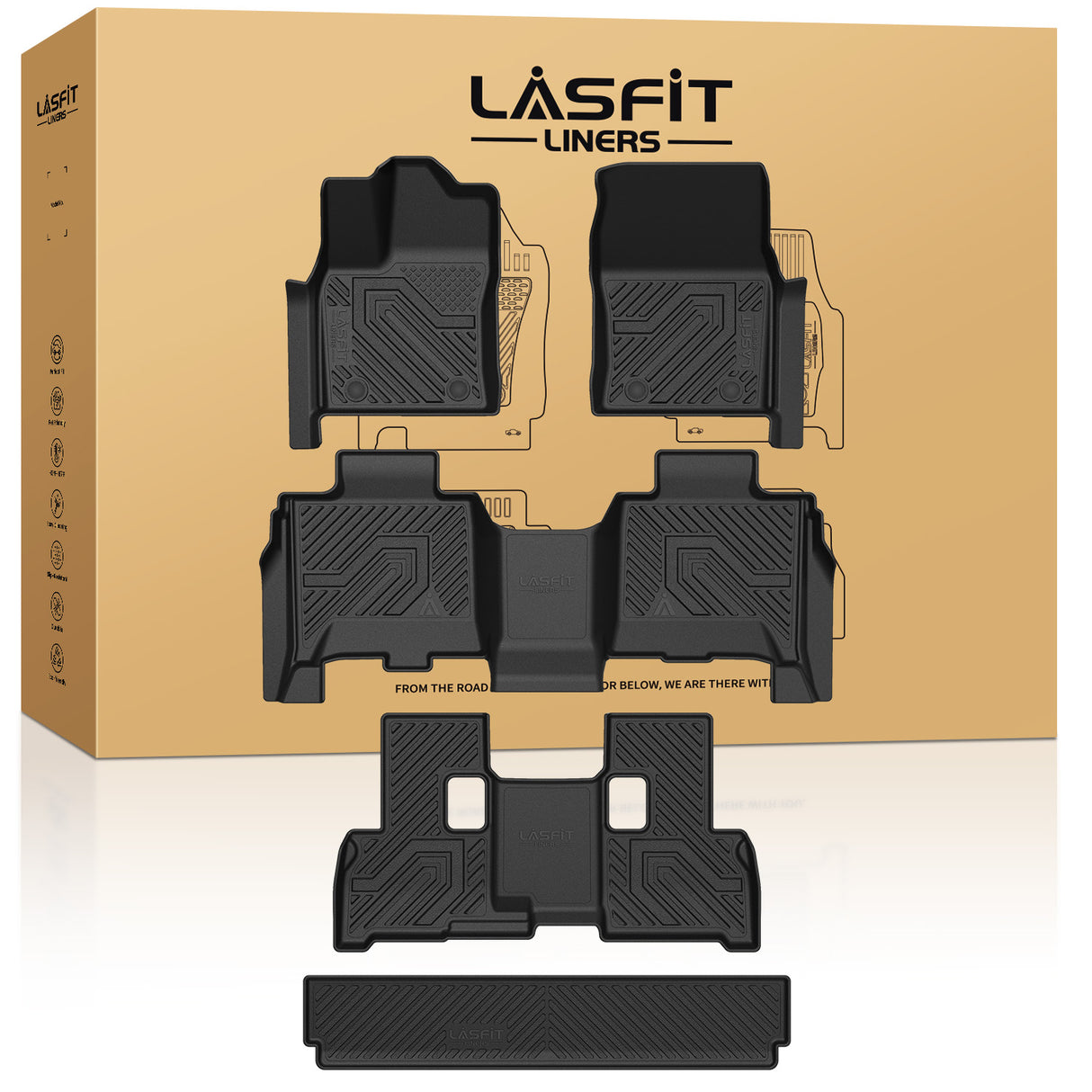 2023-2025 Toyota Sequoia Floor Mats