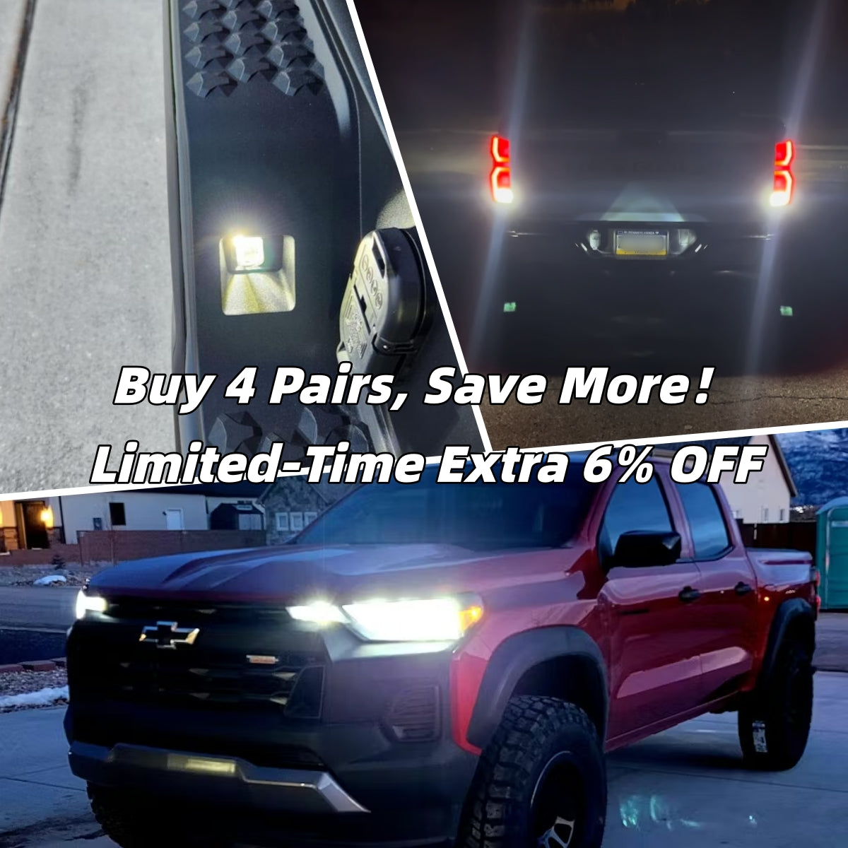 2023-2026 Chevrolet Colorado Standard bundle